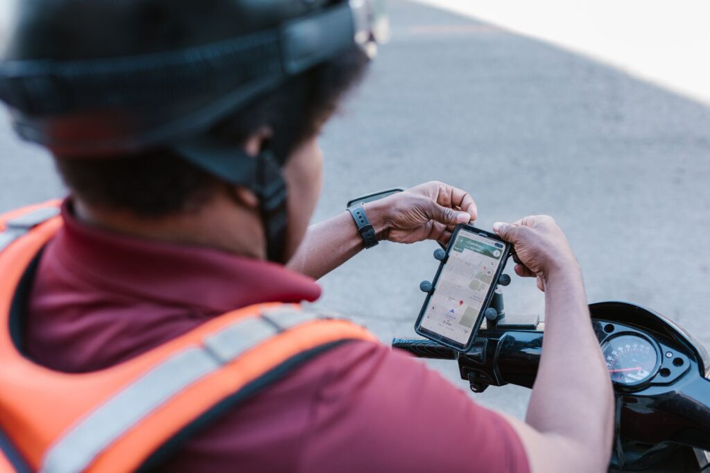 Çobançeşme Acil Moto Kurye sürecinde Kurye